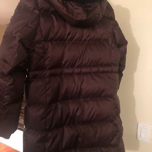 long slim puffer coat